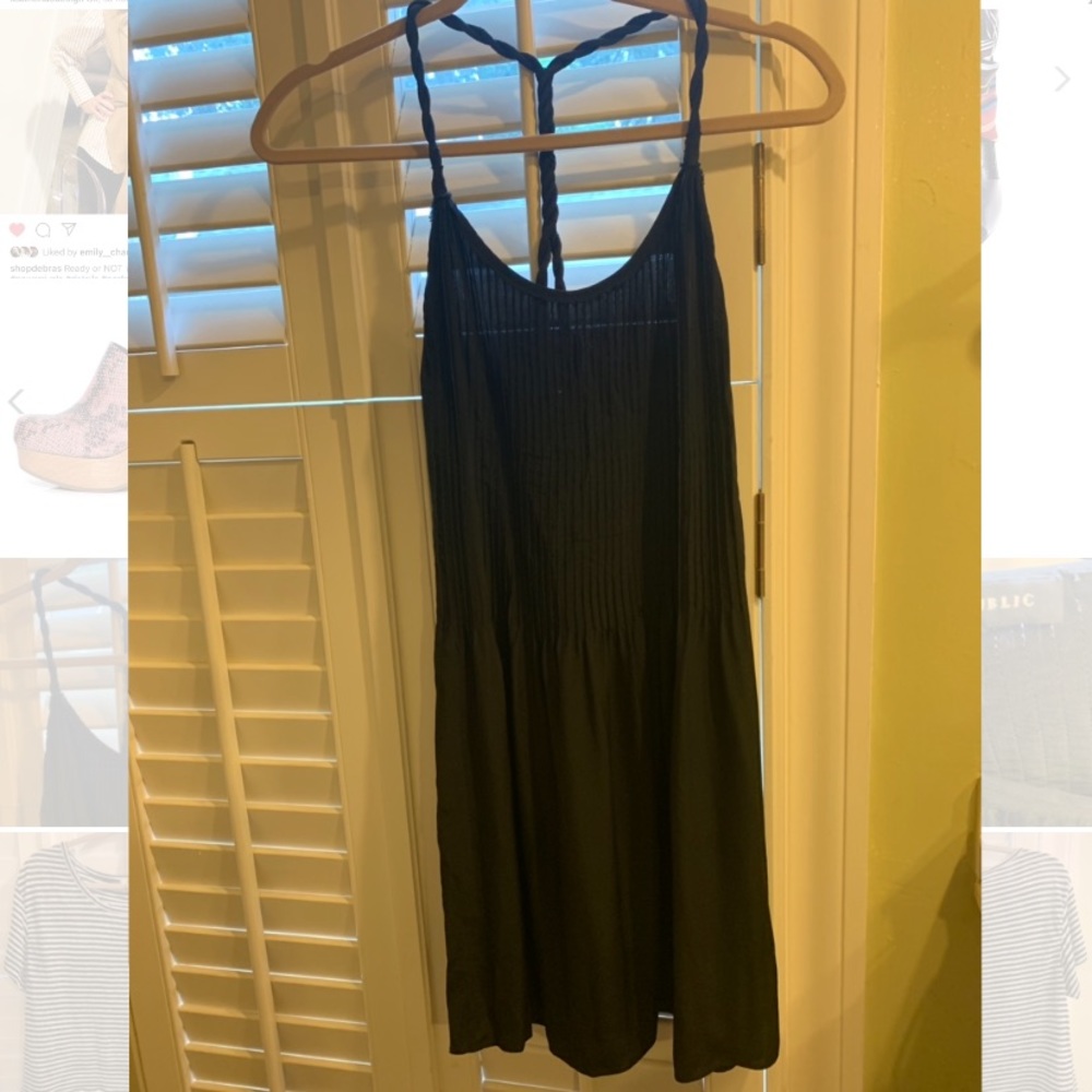 Banana Republic Black Tank Mini Dress